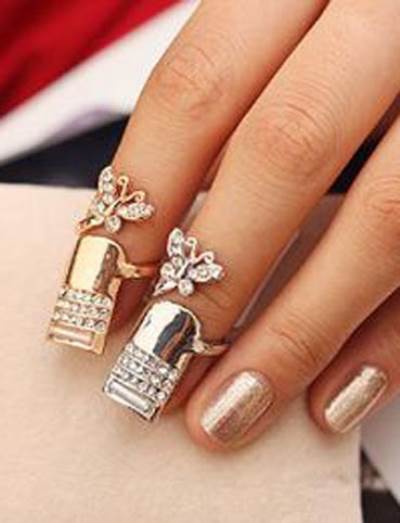 خاتم الأظافر أحدث صيحات الحُلي