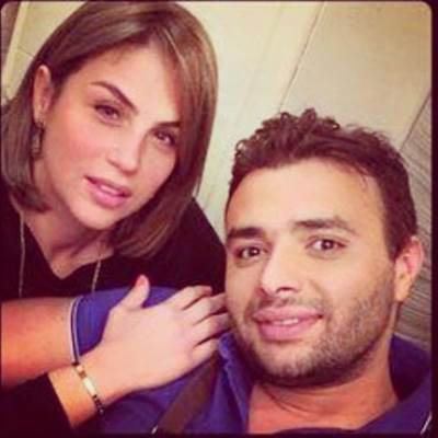  بالصور .. زوجة رامي صبري شبيهة "الشحرورة" تقص شعرها