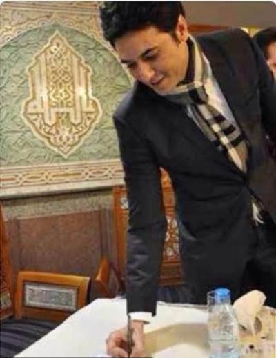 الصورة الأولى من عقد قران النجم أحمد عز فما حقيقتها