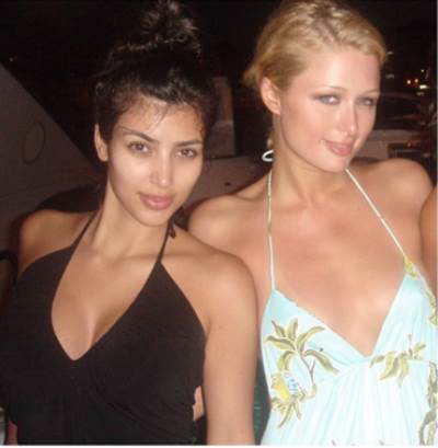 كيم كارديشيان عندما كانت " مساعدة " لباريس هيلتون