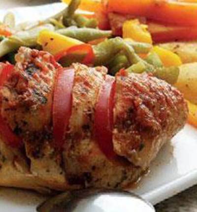  حضري صدور الدجاج بالجبنة