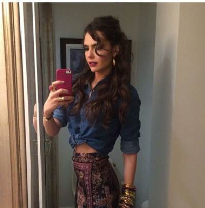 بالصور .. ملكة جمال مصر تستعرض رشاقتها وخصرها النحيف