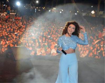 ميريام فارس تسبب أزمة أمنية في مصر