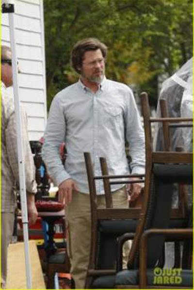 براد بيت بلوك جديد في فيلمه