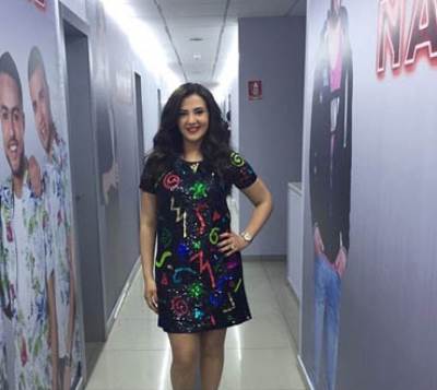 صورة دنيا سمير غانم تؤكد عدم عودتها لوزنها قبل الولادة