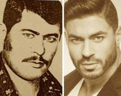 صوة خالد سليم ووالده نسخة طبق الأصل