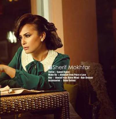 صور هند صبري بإطلالة من زمن الأربعينات