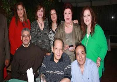 بالصور .. الفنانون يحتفلون بعيد ميلاد جورج سيدهم