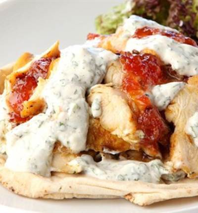 دجاج بالخلطة الشرقية مع الزبادي