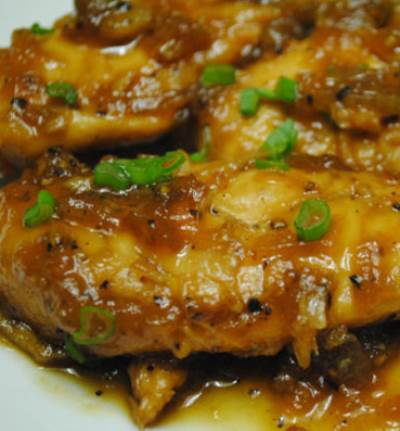 صدور الدجاج بالكراميل للشيف محمد فوزي