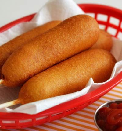 طريقة عمل الكورن دوج