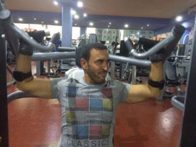 بالصور .. كاظم الساهر فى "الجيم"