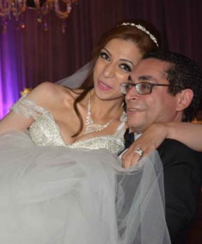 بالصور .. مايا مغربي تشعل زفاف نجل الكاتبة الصحفية فاطمة بركة