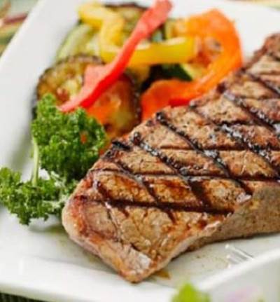 ستيك بالبرتقال