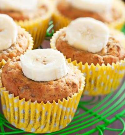  مافن الموز قليل السعرات لمحبي الريجيم