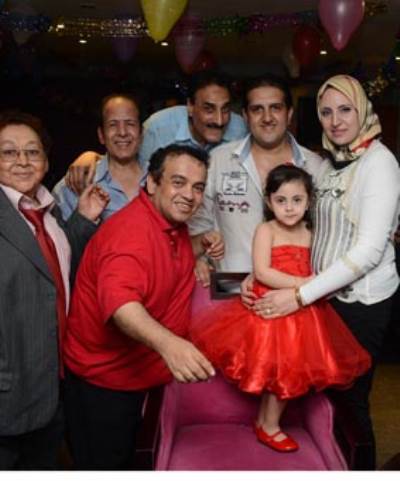  بالصور .. نجوم الفن والطرب فى عيد ميلاد مريم