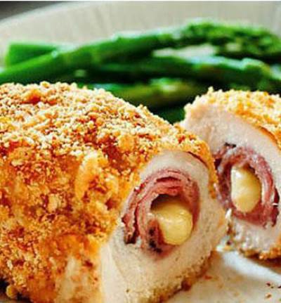  حضري "الكوردون بلو" الدجاج