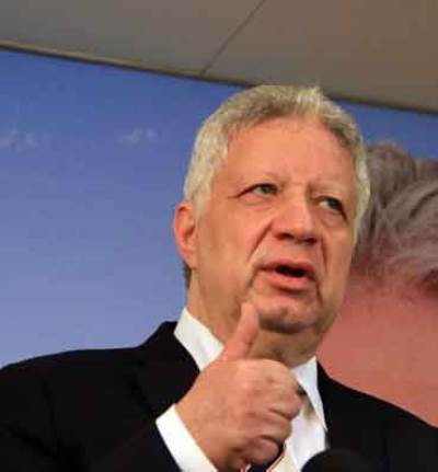 مرتضى منصور لـ «باسم مرسي» : «وحياة مامتك الغالية لأرجعك بالشبشب تاني»