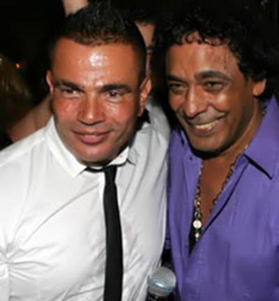 "الهضبة و الكينج" يحلقان فى سماء "تويتر"