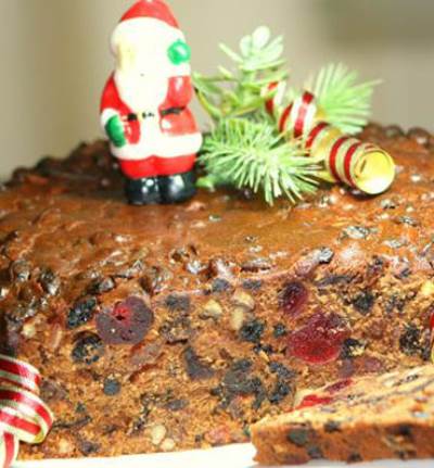  بمناسبة الكريسماس .. كيك الفواكه