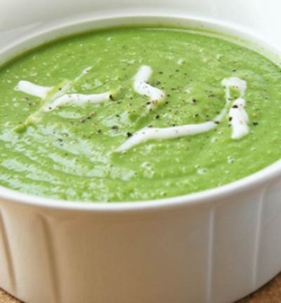 شوربة‭ ‬النعناع‭ ‬والبازلاء‭ ‬الخضراء