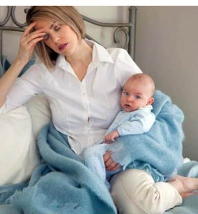 إكتئاب ما بعد الولادة مشكلة لها حل