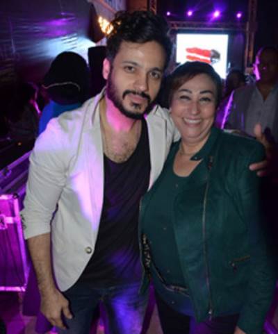 نجوم المجتمع فى افتتاح ( CARUSOS AMERLCAN )