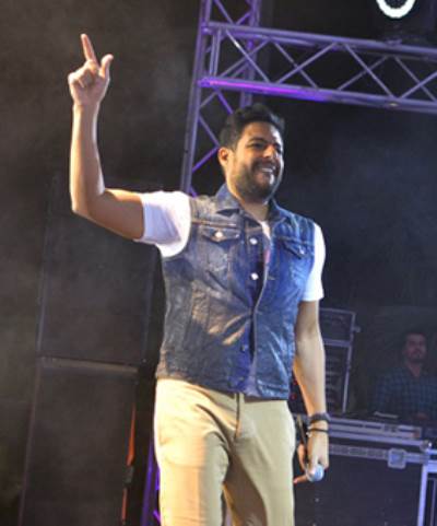 محمد حماقي في احتفالية ليسية بالزاك