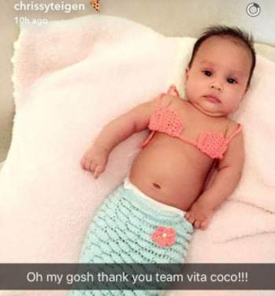 إبنة كريسي تايجن وَجون ليجند تتحول إلى حورية بحر