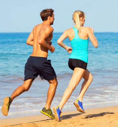 الجرى على الرمال يفقدك الوزن !
