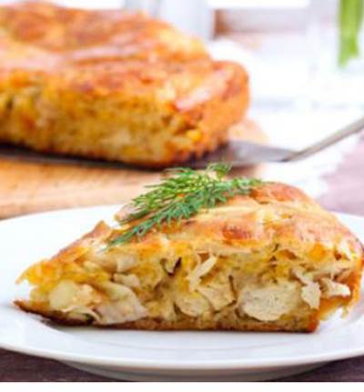 حواوشي الدجاج على الطريقة الليبية