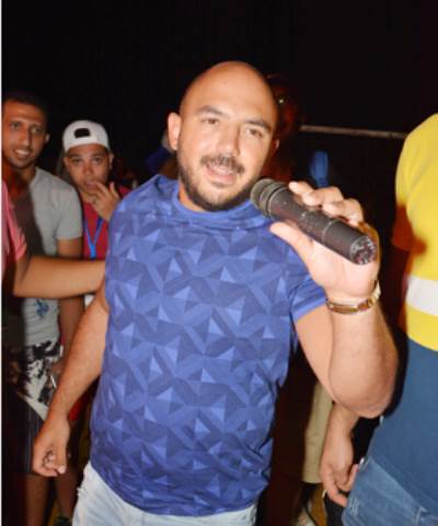 "محمود العسيلى" يشعل"حفل " بياسيرا " السخنة" ثانى أيام العيد