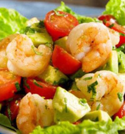 سلطة الجمبري