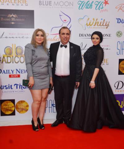 نجوم الفن والمجتمع فى "عرض الأزياء السنوى" لـبهيج حسين