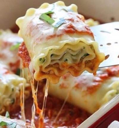 ستأكلين أصابعك وراء لفائف اللازانيا بالكوسة