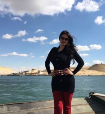 سما المصري تمضي أسعد أيام حياتها في هذا المكان