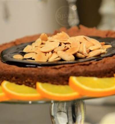  براونيز باللوز والبرتقال 