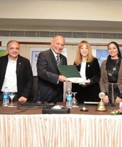 "الاثار الغارقة" فى اجتماع "الروتاريين"