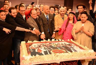 بالصور .. صادق الصباح يقيم احتفال ضخم بنهاية الموسم