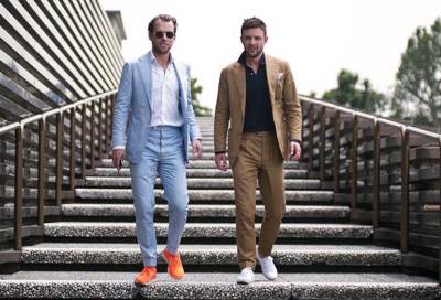 الحذاء الرياضي يدخل عالم الأناقة بكل الألوان