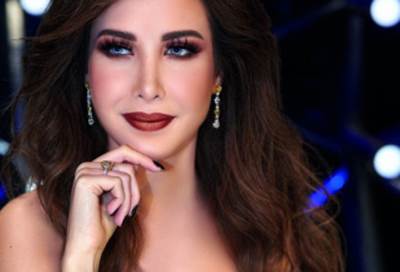 إطلالة نانسي عجرم بتوقيع  إيلي صعب