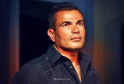 عمرو دياب يرد على أنغام