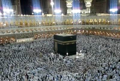 بالصورة .. التقاط صورة عالية الجودة للحرم المكي من الفضاء