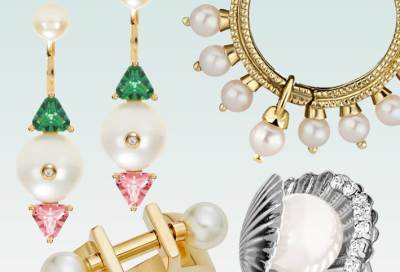 قطع مميزة جدا من مجوهرات اللؤلؤ