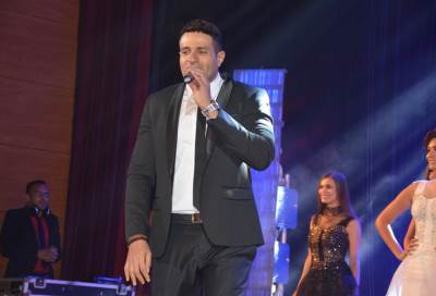 بالصور .. محمد نور يتألق في حفل ملكة جمال مصر