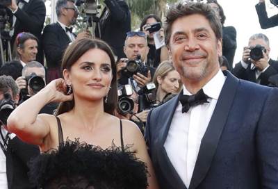 بينيلوبي كروز وزوجها يفتتحان مهرجان كان السينمائي الـ71