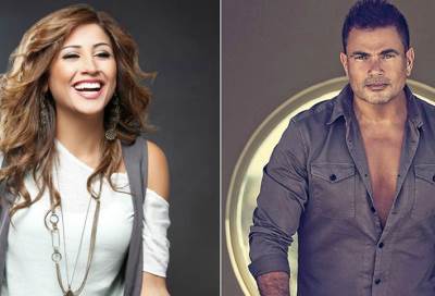 تفاصيل زفاف عمرو دياب ودينا الشربيني .. ومكان الحفل مفاجأة!