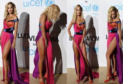 ريتا أورا تدعم اليونيسف