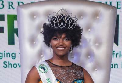 أول تعليق من ملكة جمال أفريقيا بعد احتراقها في حفل تتويجها باللقب