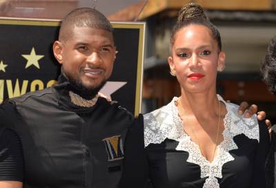 آشر وكريس ميجل فى "المحاكم" من أجل الطلاق